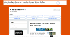 Desktop Screenshot of coolbridedress.com